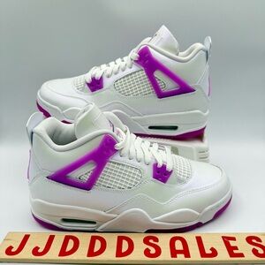 Nike Air Jordan 4 Retro Hyper Violet FQ1314-151 GS Size 6Y / Women’s Size 7.5
